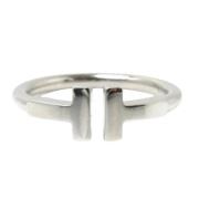 Tiffany & Co. Pre-owned Pre-owned Vitt guld ringar Gray, Dam