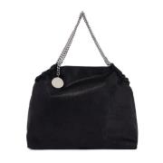 Stella McCartney Diamantkedja Falabella Tote Väska Black, Dam