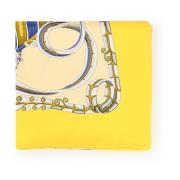 Salvatore Ferragamo Gul Foulard Halsduk Yellow, Dam