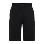 Brunello Cucinelli Svarta Shorts för Män Black, Herr