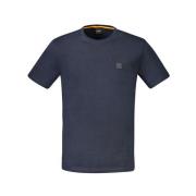 Hugo Boss Blå Bomull T-shirt Blue, Herr