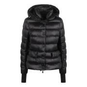 Moncler Armoniques Skidjacka med Vadderat Design Black, Dam