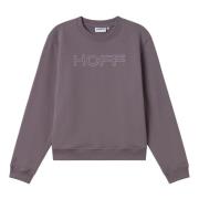 Hoff Lila Sweatshirt Tovar Stil Purple, Dam