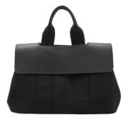 Hermès Vintage Pre-owned Canvas totevskor Black, Dam