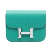 Hermès Vintage Pre-owned Laeder plnbcker Green, Dam