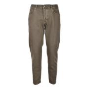 Dondup Bomull Elastan Jeans Brown, Herr