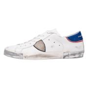 Philippe Model Paris Low Man Sneakers Vit Blå White, Herr