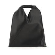 MM6 Maison Margiela Faux läder japansk väska Black, Dam