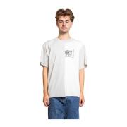 MM6 Maison Margiela Vit Logotyp T-shirt Modern Design White, Herr