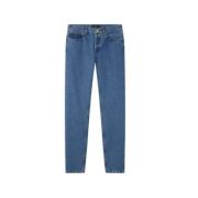 A.p.c. Japanskt Denim Slim Fit Jeans Blue, Herr