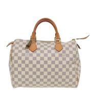 Louis Vuitton Vintage Pre-owned Canvas handvskor Beige, Dam