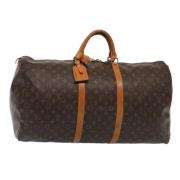 Louis Vuitton Vintage Pre-owned Canvas handvskor Brown, Dam