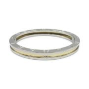 Bvlgari Vintage Pre-owned Silver ringar Gray, Dam