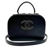 Chanel Vintage Pre-owned Laeder chanel-vskor Black, Dam