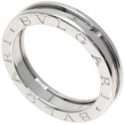 Bvlgari Vintage Pre-owned Vitt guld ringar Gray, Dam