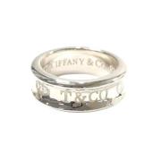 Tiffany & Co. Pre-owned Pre-owned Silver ringar Gray, Dam