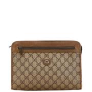 Gucci Vintage Pre-owned Laeder gucci-vskor Beige, Dam