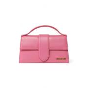 Jacquemus Pre-owned Pre-owned Laeder handvskor Pink, Dam