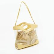 Chanel Vintage Pre-owned Laeder totevskor Yellow, Dam