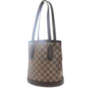 Louis Vuitton Vintage Pre-owned Canvas axelremsvskor Brown, Dam