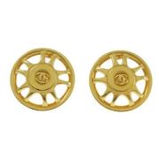 Chanel Vintage Pre-owned Guld chanel-smycken Yellow, Dam