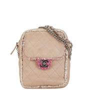 Chanel Vintage Pre-owned Laeder chanel-vskor Pink, Dam