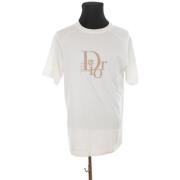 Dior Vintage Pre-owned Bomull toppar White, Herr