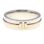 Tiffany & Co. Pre-owned Pre-owned Silver ringar Gray, Dam