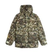 The North Face Camouflage dunjacka med huva Multicolor, Herr