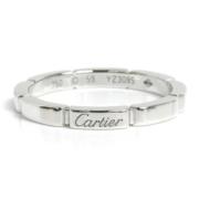 Cartier Vintage Pre-owned Vitt guld ringar Gray, Dam