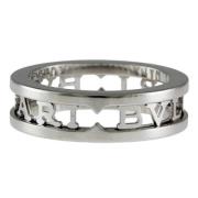 Bvlgari Vintage Pre-owned Silver ringar Gray, Dam