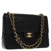 Chanel Vintage Pre-owned Laeder handvskor Black, Dam