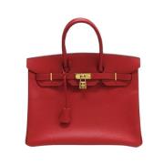 Hermès Vintage Pre-owned Laeder handvskor Red, Dam