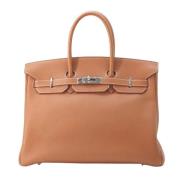 Hermès Vintage Pre-owned Laeder handvskor Brown, Dam