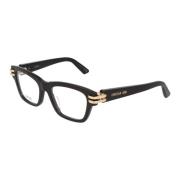 Dior Fyrkantig ram glasögon Trend S2I Black, Unisex