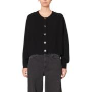 Vanessa Bruno Elegant Svart Damkofta Black, Dam