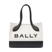 Bally Vit Eco Spiro Handväska White, Dam