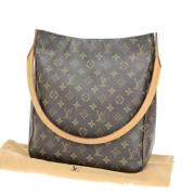 Louis Vuitton Vintage Pre-owned Canvas handvskor Brown, Dam