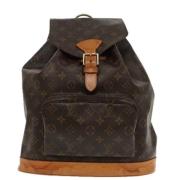 Louis Vuitton Vintage Pre-owned Canvas louis-vuitton-vskor Brown, Dam