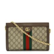 Gucci Vintage Pre-owned Laeder gucci-vskor Beige, Dam