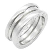 Bvlgari Vintage Pre-owned Silver ringar Gray, Dam