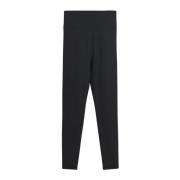 By Malene Birger Svarta Leggings Polene Sportkläder Slim Fit Black, Da...