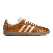 Adidas Nattbrun Wonder Vit Stiliga Sneakers Brown, Herr