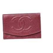 Chanel Vintage Pre-owned Laeder plnbcker Red, Dam