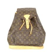 Louis Vuitton Vintage Pre-owned Canvas ryggsckar Brown, Dam