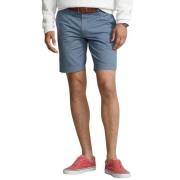 Ralph Lauren Marinblå Chino Slim Fit Shorts Blue, Herr