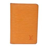 Louis Vuitton Vintage Pre-owned Laeder plnbcker Orange, Dam