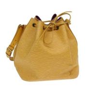 Louis Vuitton Vintage Pre-owned Laeder louis-vuitton-vskor Yellow, Dam