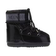 Moon Boot Svarta Icon Low Glance Stövlar Black, Dam