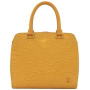 Louis Vuitton Vintage Pre-owned Laeder louis-vuitton-vskor Yellow, Dam